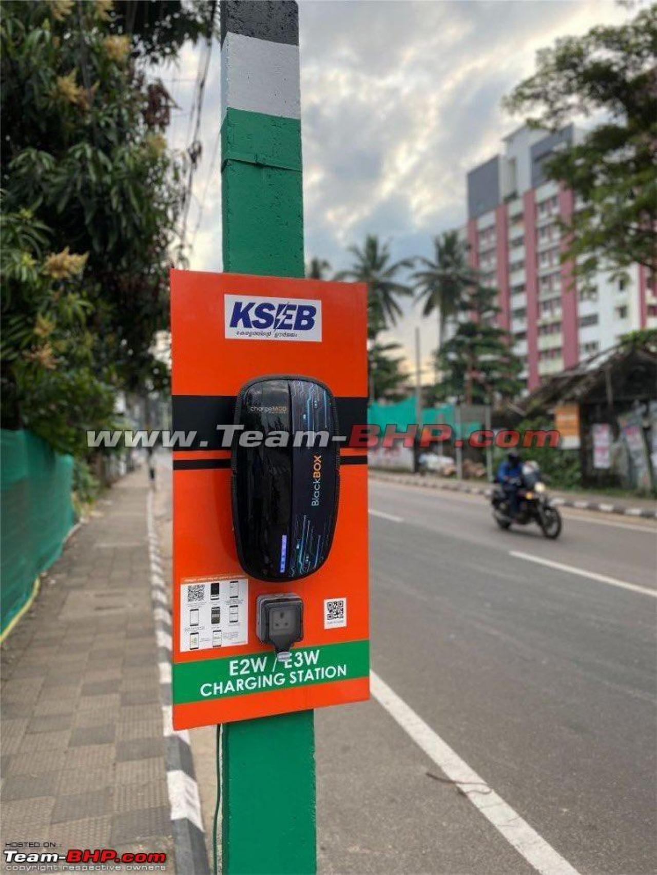 Kseb electric shop charging station